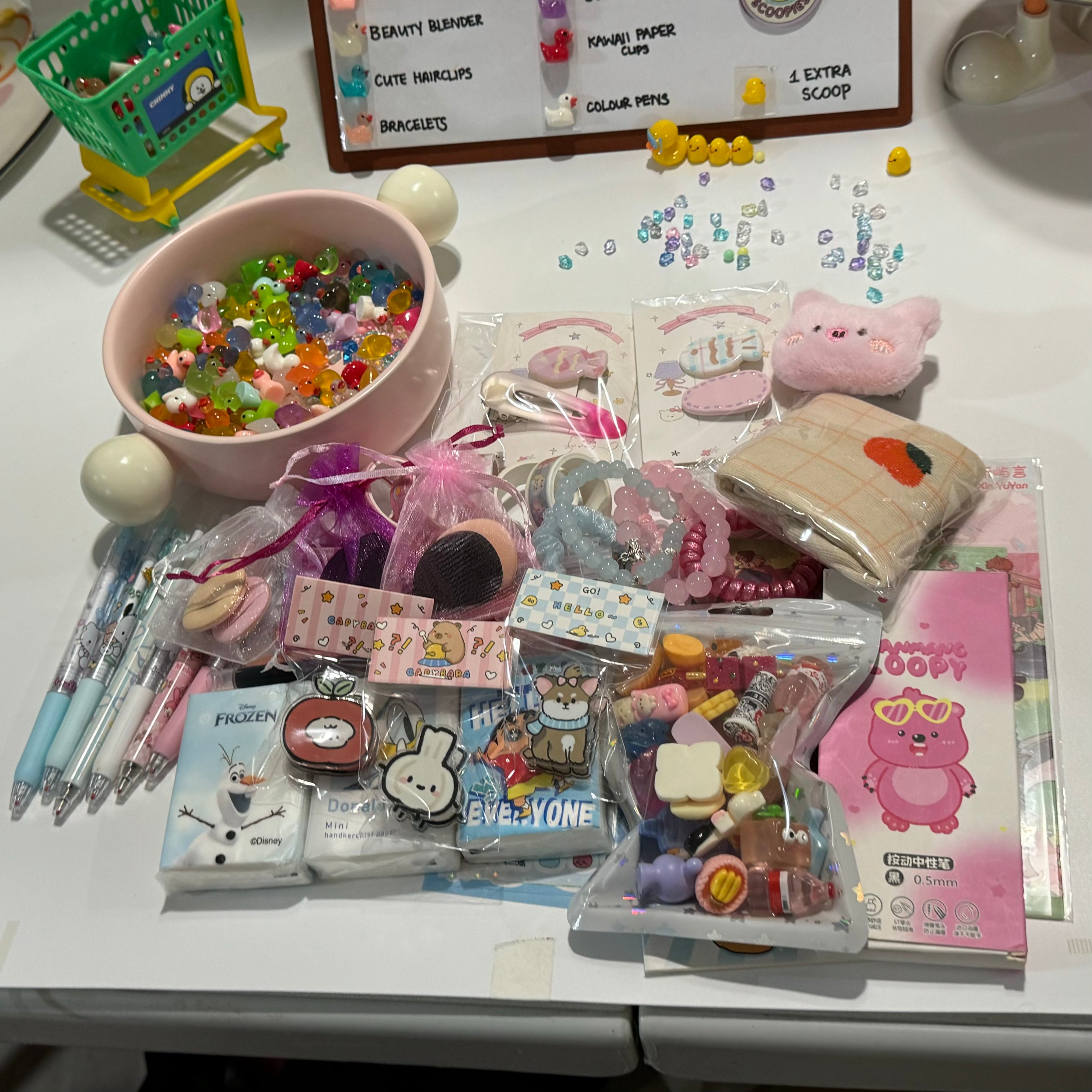 Stationery & Assorted Scoops