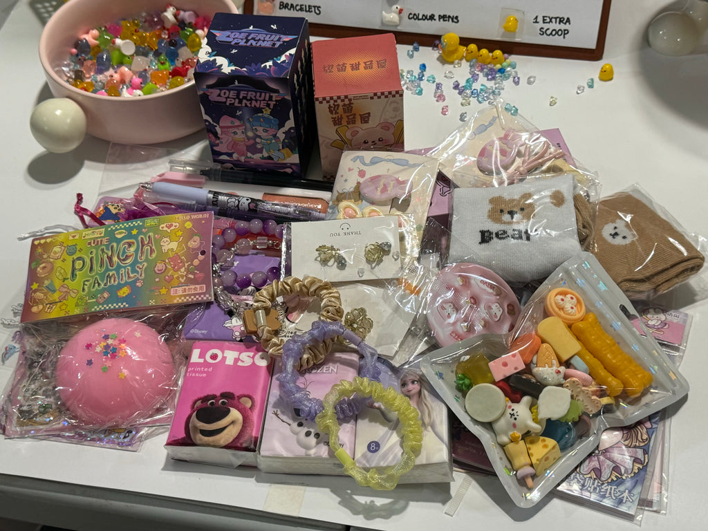 Stationery & Assorted Scoops